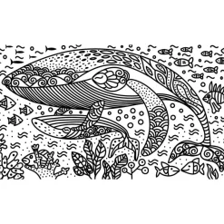 Janod Kit Créatif - Tableaux de Peinture Magique Océan* Peinture Par Numéro & Coloriage