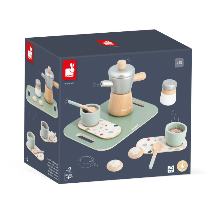 Janod Le Café à l'Italienne* Cuisines, Dinettes & Marchandes