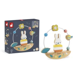 Janod Looping Basculo Lapin Pure* Formes & Couleurs|Bouliers, Loopings & Panneaux D'Activités
