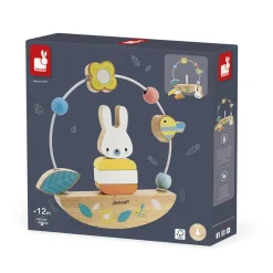 Janod Looping Basculo Lapin Pure* Formes & Couleurs|Bouliers, Loopings & Panneaux D'Activités