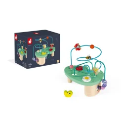 Janod Looping chenille & cie (bois)* Bouliers, Loopings & Panneaux D'Activités|Manipulation & Encastrement
