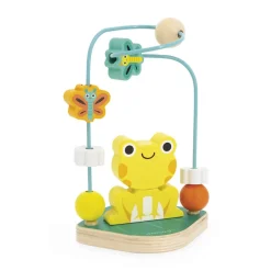 Janod Looping Grenouille Tropik* Bouliers, Loopings & Panneaux D'Activités|Manipulation & Encastrement