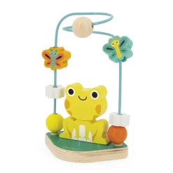Janod Looping Grenouille Tropik* Bouliers, Loopings & Panneaux D'Activités|Manipulation & Encastrement