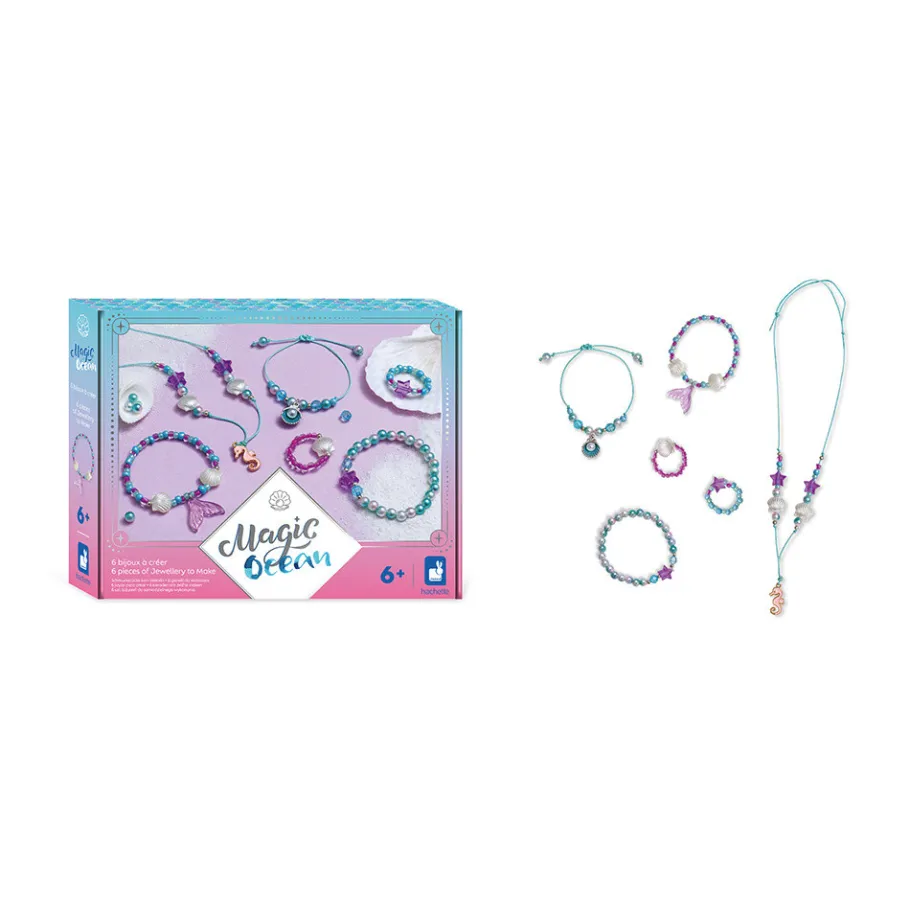 Janod Magic Ocean - 6 Bijoux A Créer* Collection "Les Ateliers Bijoux" & Les Perles