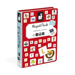Janod Magneti'Book Alphabet Italien* Jeux Éducatifs Maternelle|Jeux Éducatifs Magnétiques