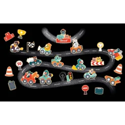 Janod Magnets Bolides 24 pièces* Tableaux, Ardoises & Magnets|Jouets Magnétiques