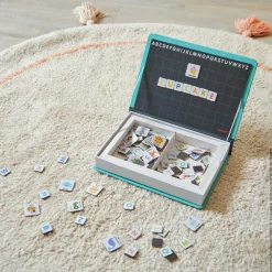 Janod Magnéti'book alphabet anglais, 142 magnets* Jeux Éducatifs Chiffres & Lettres|Jeux Éducatifs Magnétiques