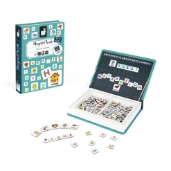 Janod Magnéti'book alphabet anglais, 142 magnets* Jeux Éducatifs Chiffres & Lettres|Jeux Éducatifs Magnétiques