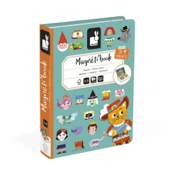 Janod Magnéti'book Contes, 30 magnets* Jeux Éducatifs Magnétiques