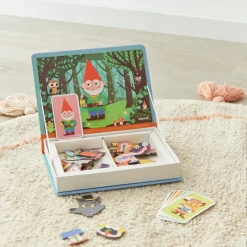 Janod Magnéti'book Contes, 30 magnets* Jeux Éducatifs Magnétiques