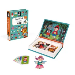 Janod Magnéti'book Contes, 30 magnets* Jeux Éducatifs Magnétiques