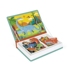 Janod Magnéti'book Dinosaures, 40 magnets* Jeux Éducatifs Magnétiques