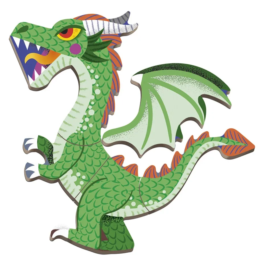 Janod Magnéti'book Dragons, 53 magnets* Jeux Éducatifs Magnétiques