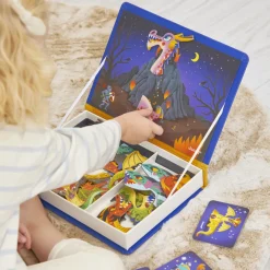 Janod Magnéti'book Dragons, 53 magnets* Jeux Éducatifs Magnétiques