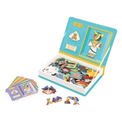 Janod Magnéti'book Histoire* Jeux Éducatifs Maternelle|Jeux Éducatifs Magnétiques