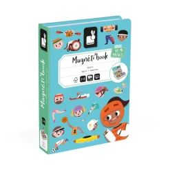 Janod Magnéti'book Sports* Jeux Éducatifs Maternelle|Jeux Éducatifs Magnétiques