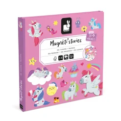 Janod Magnéti'stories les Licornes* Jeux Éducatifs Maternelle|Jeux Éducatifs Magnétiques