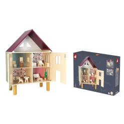 Janod Maison de Poupées Twist* Maison De Poupées|Accessoires Poupons, Poupées & Ménage