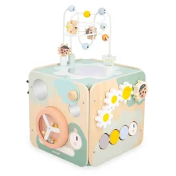 Janod Maxi Cube Multi-activités Sweet Cocoon* Bouliers, Loopings & Panneaux D'Activités|Cubes & Pyramides