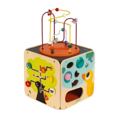 Janod Maxi looping multi-activités (bois)* Formes & Couleurs|Bouliers, Loopings & Panneaux D'Activités