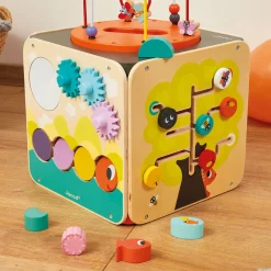 Janod Maxi looping multi-activités (bois)* Formes & Couleurs|Bouliers, Loopings & Panneaux D'Activités