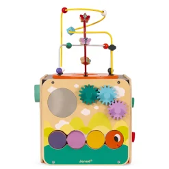 Janod Maxi looping multi-activités (bois)* Formes & Couleurs|Bouliers, Loopings & Panneaux D'Activités