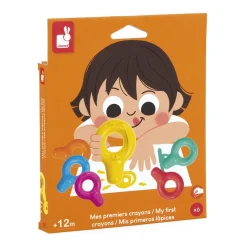 Janod Mes Premiers Crayons x6* Peinture Par Numéro & Coloriage