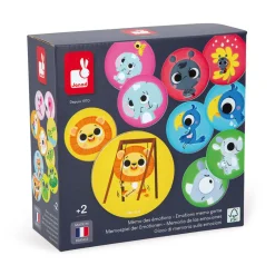 Janod Mémo des Émotions* Jeux De Mémoire & D'Associations|Jeux Éducatifs Maternelle