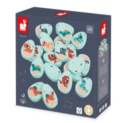 Janod Mémo Dino* Jeux De Mémoire & D'Associations|Jeux Éducatifs Maternelle