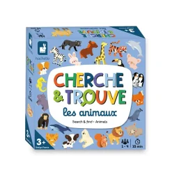 Janod Mon Premier Cherche Et Trouve - Animaux* Jeux De Mémoire & D'Associations
