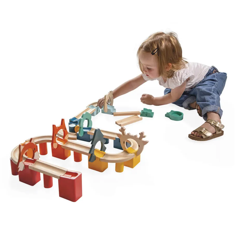 Janod Mon Premier Circuit en Bois* Billes & Toupies|Trains & Véhicules