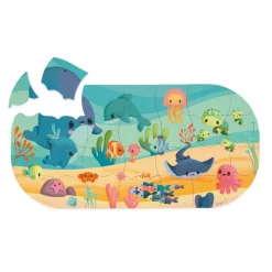 Janod Mon Puzzle de Bain Océan* Puzzles & Jeux De Mémo Pour Le Bain