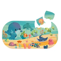 Janod Mon Puzzle de Bain Océan* Puzzles & Jeux De Mémo Pour Le Bain