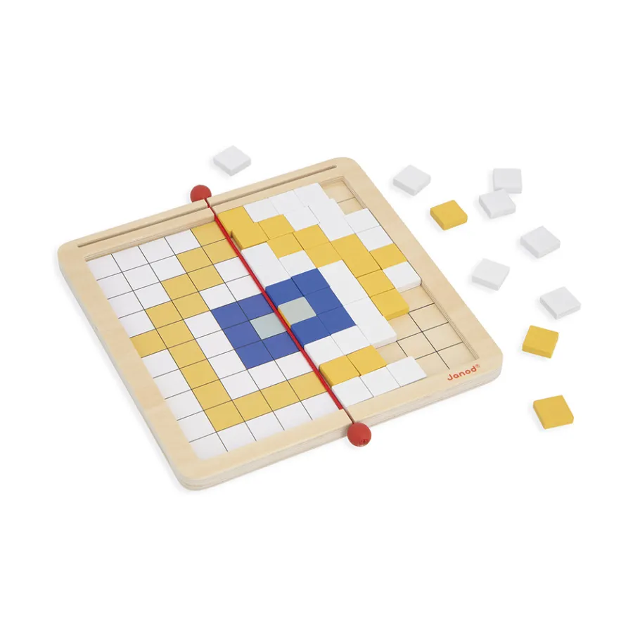 Janod Mosaïque Symétrie et Codage* Jeux Éducatifs Primaire|Jeux Éducatifs Maternelle