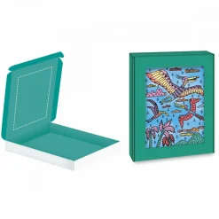 Janod Peinture Magique Dinosaures* Peinture Par Numéro & Coloriage|Collection 