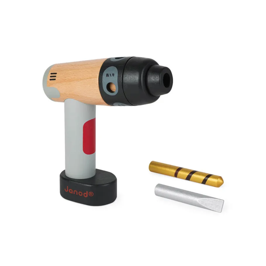 Janod Perceuse Brico'kids* Imitation Métiers|Établis, Outils & Bricolage