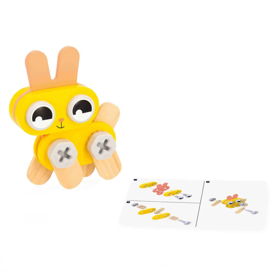 Janod Petits Animaux à Bricoler Brico'Kids* Jeux De Construction