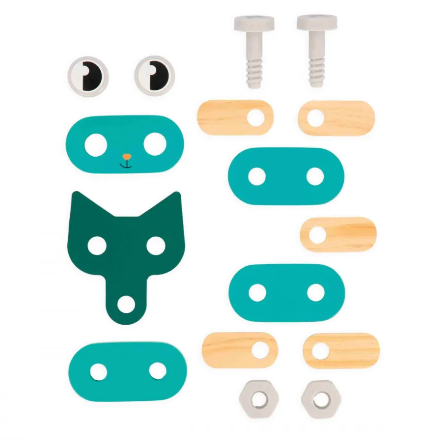 Janod Petits Animaux à Bricoler Brico'Kids* Jeux De Construction