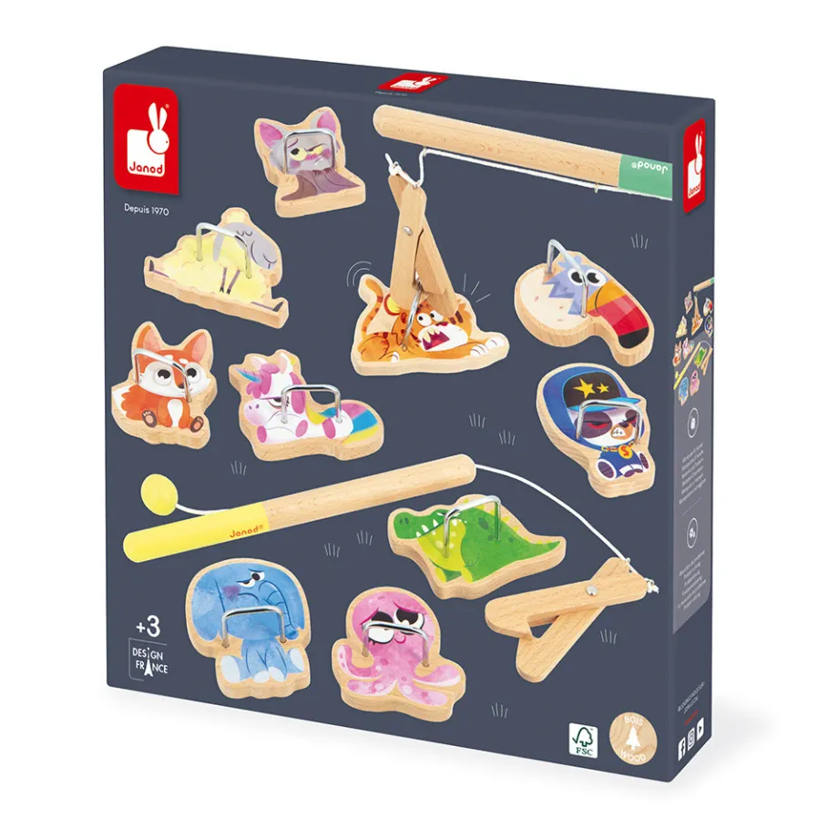 Janod Pinces à la Ligne Applepop* Jeux De Pêche À La Ligne