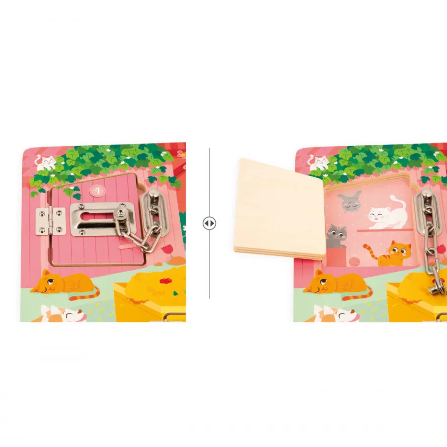 Janod Planche à Cadenas La Ferme* Jeux Éducatifs Maternelle|Jeux Éducatifs Chiffres & Lettres