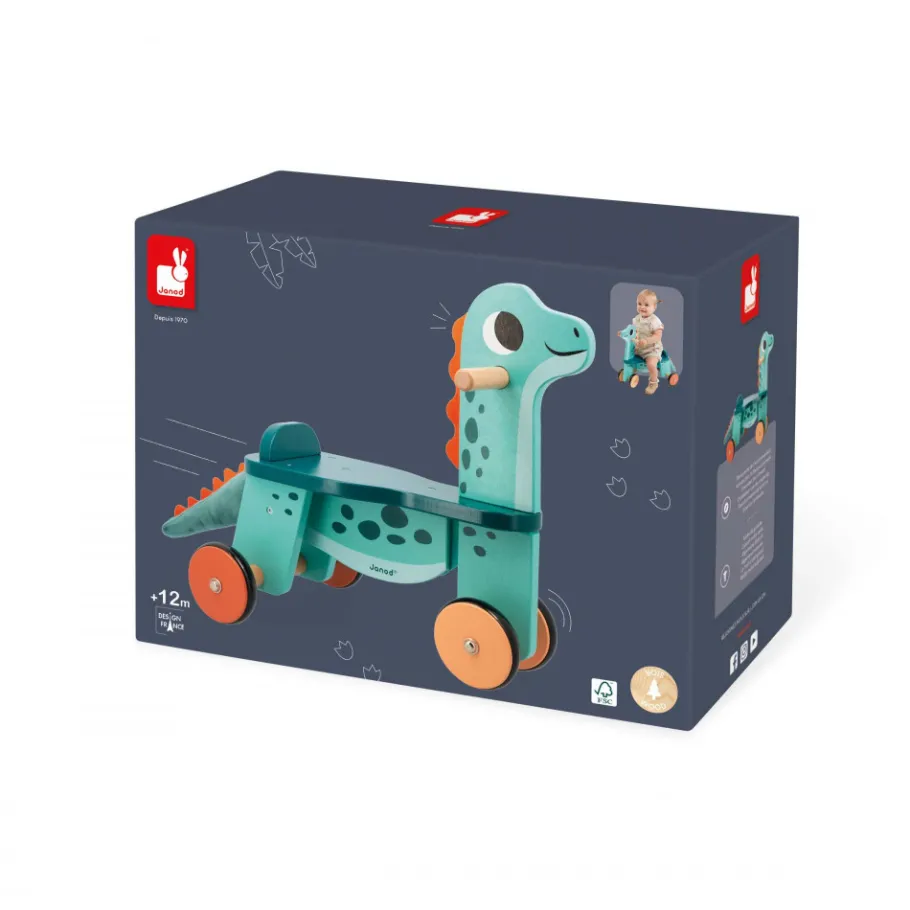 Janod Porteur Portosaurus* Jouets À Bascule, Porteurs & Chariots