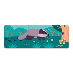 Janod Puzzle Animaux Les Empreintes - Partenariat WWF®* Jeux Éducatifs Maternelle|Jeux Éducatifs Science & Géographie