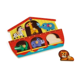 Janod Puzzle Arche de Noé 6 pièces* Puzzles En Bois Premier Âge|Puzzles En Bois Premier Âge