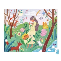 Janod Puzzle Dame Nature 200 pièces* Puzzles Fabriqués En France|Puzzles 150 À 499 Pièces