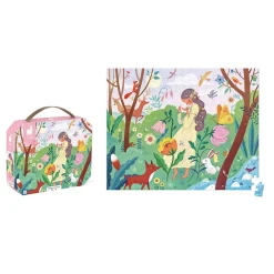 Janod Puzzle Dame Nature 200 pièces* Puzzles Fabriqués En France|Puzzles 150 À 499 Pièces