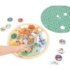 Janod Puzzle d'Observation - Jardin* Jeux Éducatifs Maternelle|Jeux Éducatifs Science & Géographie