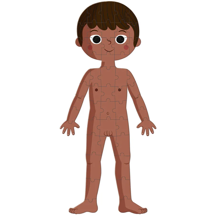 Janod Puzzle éducatif géant Le Corps Humain* Jeux Éducatifs Primaire|Jeux Éducatifs Science & Géographie