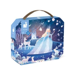 Janod Puzzle Féérie des Glaces 54 pièces* Puzzles Fabriqués En France|Puzzles 50 À 149 Pièces