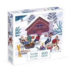 Janod Puzzle Hiver à La Montagne 500 pièces* Puzzles 500 À 2000 Pièces
