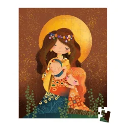Janod Puzzle Inspiré de Klimt 100 pièces* Puzzles Fabriqués En France|Puzzles 50 À 149 Pièces